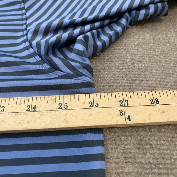 Southern Marsh Polo Shirt Mens Size XXL Blue Striped Emerald Bay Golf Club Logo - Picture 8 of 10
